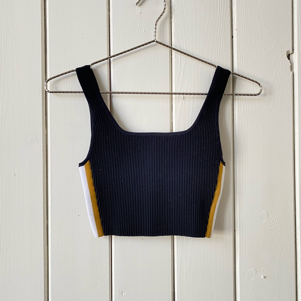 Babaton Ribbed crop